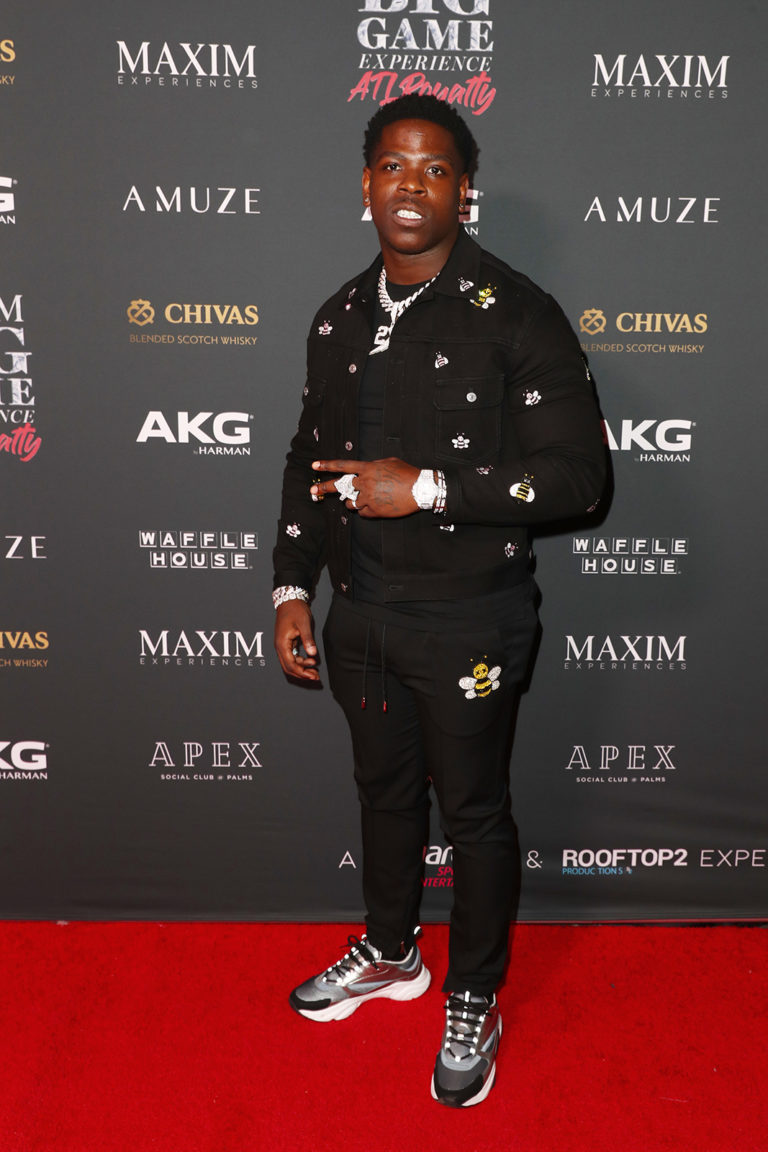 Casanova attends The Maxim Big Game Experience (Photo by Joe Scarnici/Getty Images for Maxim)