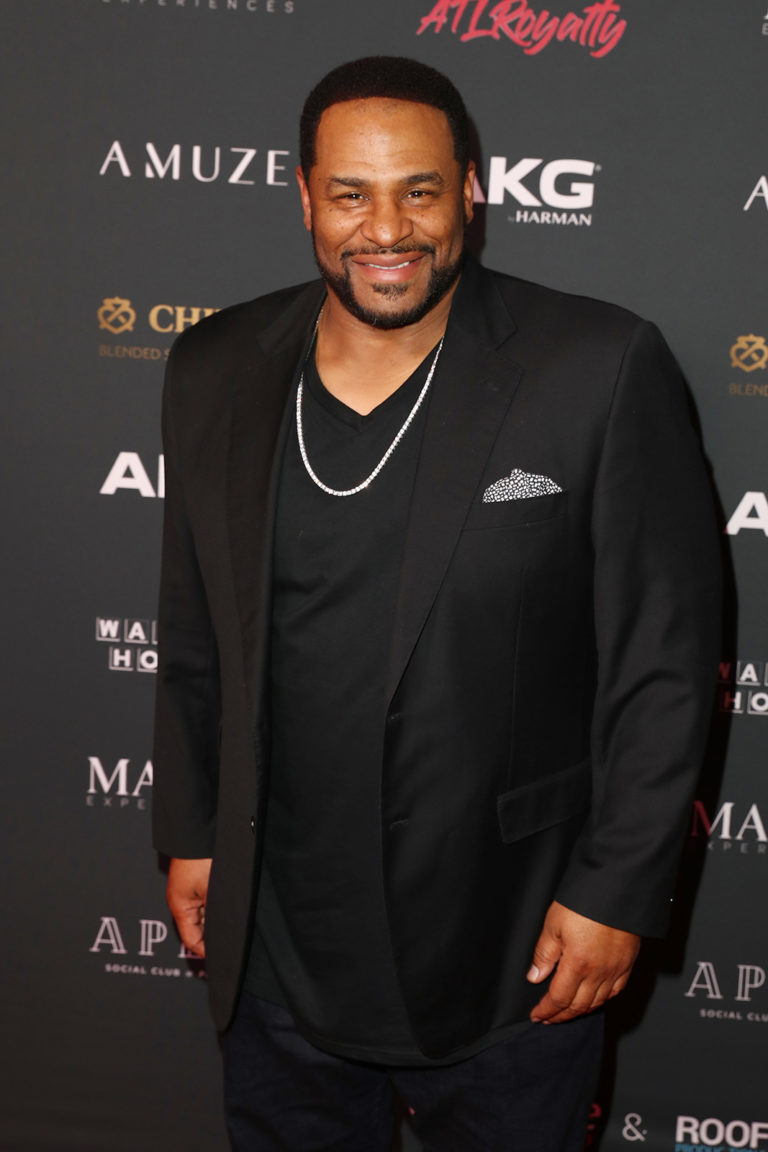 Jerome Bettis attends The Maxim Big Game Experience (Photo by Joe Scarnici/Getty Images for Maxim)