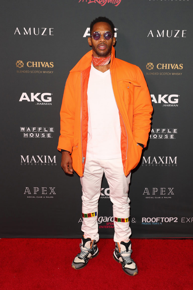 Nikko London attends The Maxim Big Game Experience (Photo by Joe Scarnici/Getty Images for Maxim)