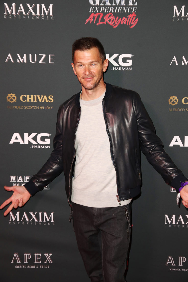 Nathan Goodspeed attends The Maxim Big Game Experience (Photo by Joe Scarnici/Getty Images for Maxim)