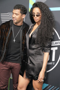 Russell Wilson and Ciara @ Bud SB Music Fest Thursday Night