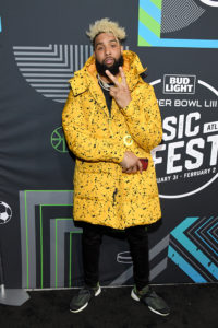 Odell Beckham Jr. @ Bud Light SB Music Fest Thursday Night(Photo by Kevin Mazur/Getty Images)